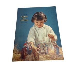 Vintage Caterpillar Mews And Views Christmas 1958 Addition - EXCELLENT CONDITION